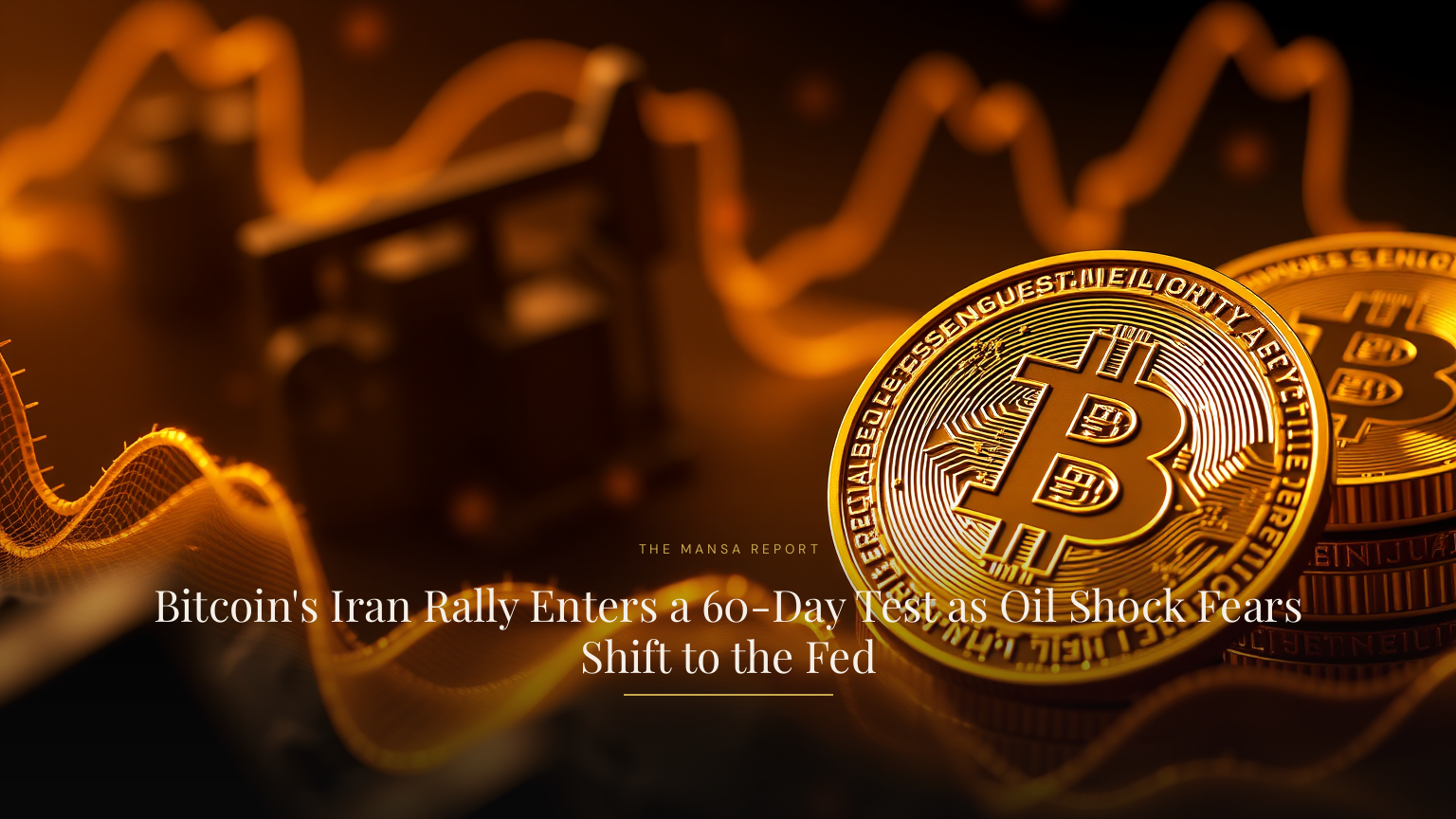 Bitcoin's Iran Rally Enters a 60-Day Test as Oil Shock Fears Shift to the Fed