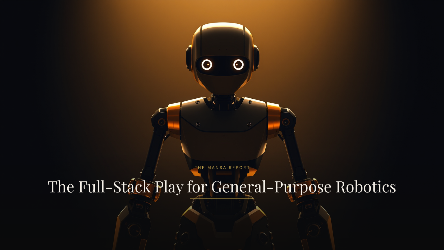 The Full-Stack Play for General-Purpose Robotics